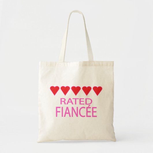 Vijf hartverloofde tote bag (Voorkant)
