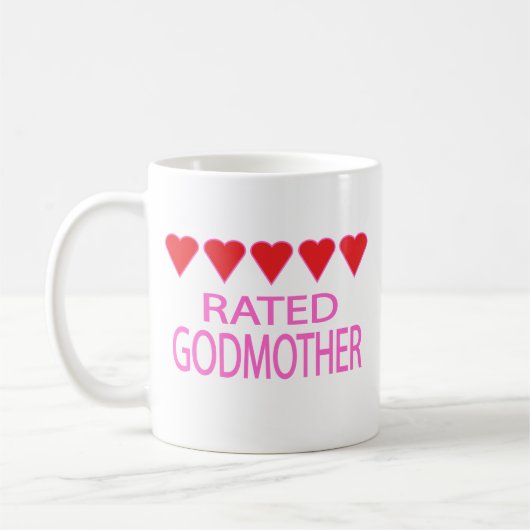 Vijf Heart Godmoeder Koffiemok (Links)