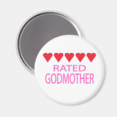 Vijf Heart Godmoeder Magneet (Voorkant / Achterkant)