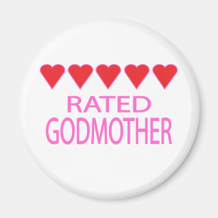 Vijf Heart Godmoeder Magneet