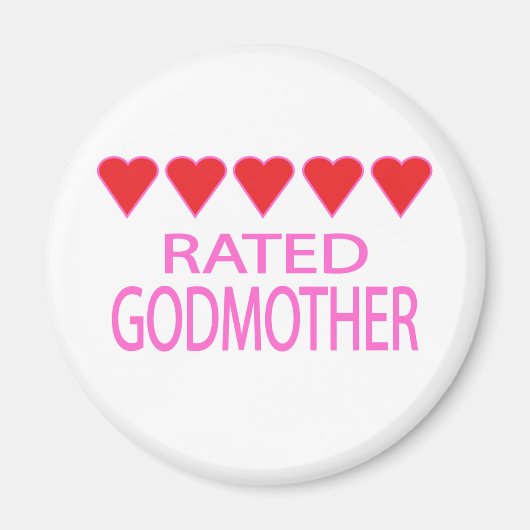 Vijf Heart Godmoeder Magneet (Voorkant)