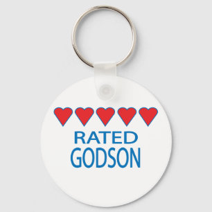 Vijf Heart Godson Sleutelhanger