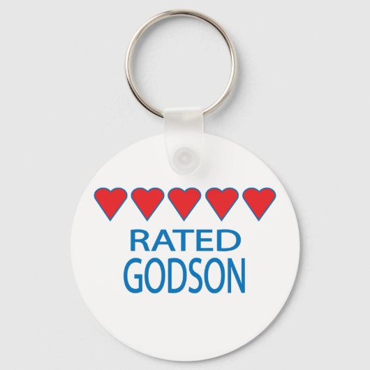 Vijf Heart Godson Sleutelhanger (Voorkant)