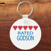 Vijf Heart Godson Sleutelhanger (Voorkant)