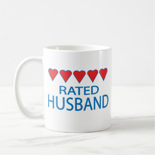 Vijf Heart Husband Koffiemok