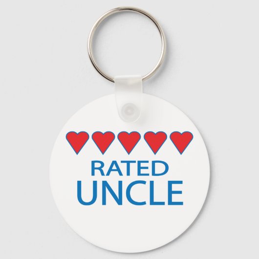 Vijf Heart oom Sleutelhanger (Voorkant)