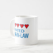 Vijf Heart Son-in-law Koffiemok (Voorkant links)