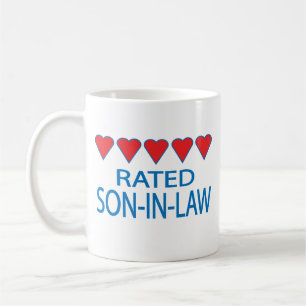 Vijf Heart Son-in-law Koffiemok