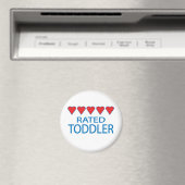 Vijf Heart Toddler Magneet (Insitu (Vaatwasser))