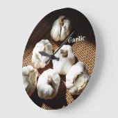 Vijf Hele Handschoenen van Knoflook Grote Klok (Hoek)