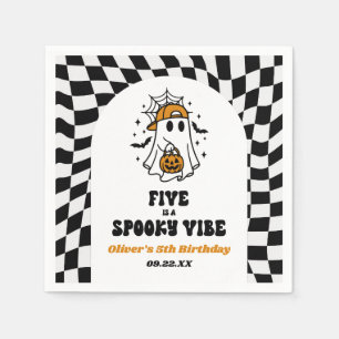 Vijf Is Een Griezelige Sfeer Halloween 5e Verjaard Servet