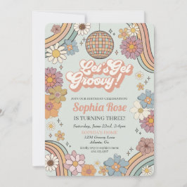 Vijf is een Vibe Groovy 5th birthday 70s retro