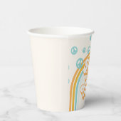 Vijf is een Vibe Retro Boy 5e verjaardag Papieren Bekers (Rechts)