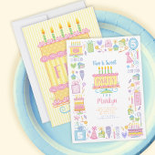 Vijf is lief 5e verjaardag uitnodiging