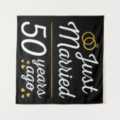 Vijf jaar geleden net getrouwd II Wandkleed (Voorkant (horizontaal))