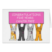 Vijf jaar gratis gefeliciteerd met kanker (Voorkant Horizontaal)