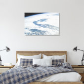 Vijf jaar oude ijsbergen nabij de Zuid-Georgische  Canvas Afdruk (Insitu (Slaapkamer))