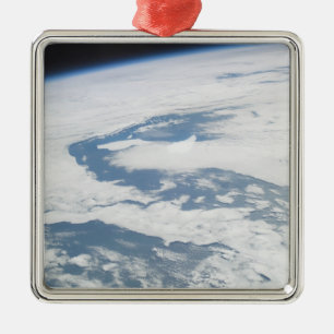 Vijf jaar oude ijsbergen nabij de Zuid-Georgische  Metalen Ornament