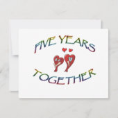 VIJF JAAR SAMEN (Voorkant)