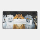 Vijf katten, Louis Wain Bureaumat (Keyboard & Muis)