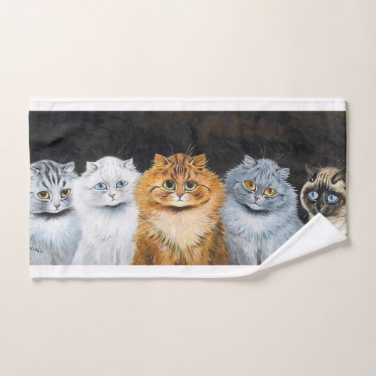 Vijf katten, Louis Wain Handdoek (Handdoek)