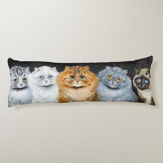 Vijf katten, Louis Wain Lichaamskussen (Achterkant)