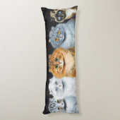Vijf katten, Louis Wain Lichaamskussen (Achterkant (Verticaal))