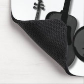 VIJF KIJKBAND OP WIT-MOUSEPAD MUISMAT (Hoek)
