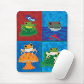 Vijf kikkers muismat (Met muis)