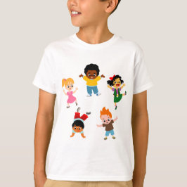 Vijf Kinder Cartoons T-shirt