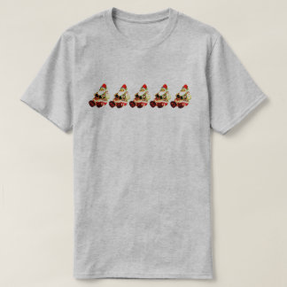 Vijf kleine Santas. T-shirt