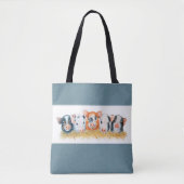 Vijf kleine Varkens Canvas tas (Voorkant)
