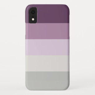 Vijf kleuren - Blauw Violet Paars Roze grijs Case-Mate iPhone Case