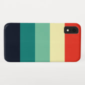 Vijf kleurencombinatie - blauw Aqua Green Yellow R Case-Mate iPhone Case (Achterkant (horizontaal))