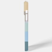 Vijf kleurencombinaties - Blauw bruin en beige tur Case-Mate iPhone Case (Achterkant / Links)