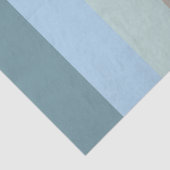 Vijf kleurencombinaties - Blauw bruin en beige tur Tissuepapier (Detail)