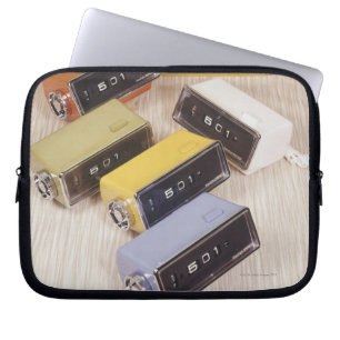 Vijf klokken laptop sleeve