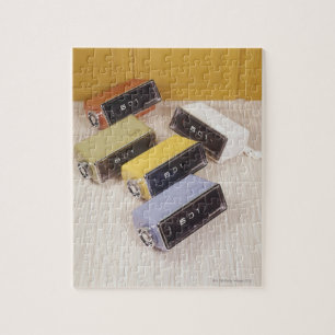Vijf klokken legpuzzel