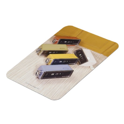 Vijf klokken magneet (Linkerzijde)