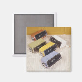 Vijf klokken magneet (Voorkant / Achterkant)