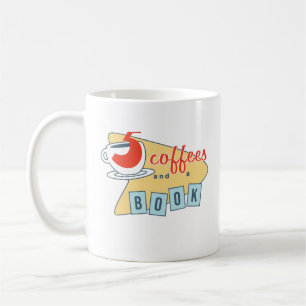 Vijf koffie en een mok Boekkoffie (11oz)