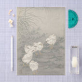 Vijf kuikens van Ohara Koson Tissuepapier (Craft)