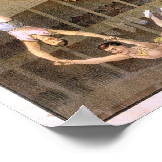 vijf-mannetjes-wikkeles circusprestaties poster (Hoek)