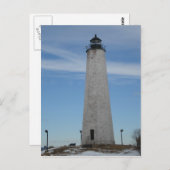 Vijf Mile Point Lighhouse New Haven CT Harbour Briefkaart (Voorkant / Achterkant)