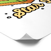 Vijf miljard Star Hotel Camping Tent Gift Poster (Hoek)