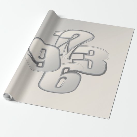 Vijf minuten terug cadeaupapier (Uitgerold)