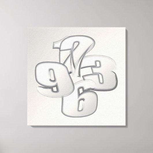 Vijf minuten terug canvas afdruk (Voorkant)