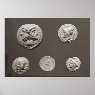 Vijf munten poster