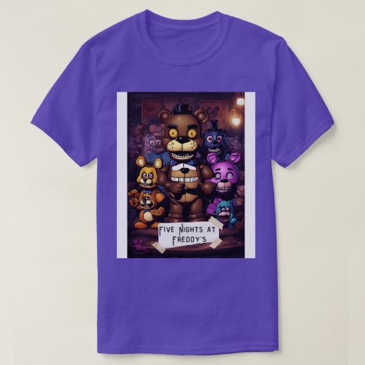 Vijf Nacht op Freddys T-shirt (Design voorkant)