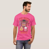 Vijf nachten bij Freddy's Pizzeria Multi-Character T-shirt (Voorkant volledig)